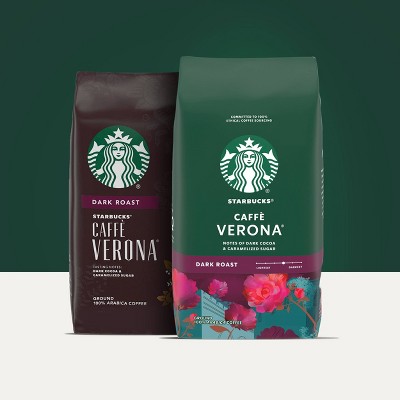 STARBUCKS 12oz 100% ARABICA VERONA, DARK ROAST, GROUND