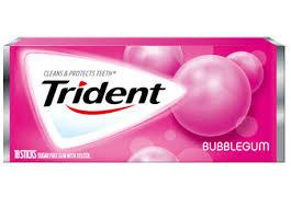 TRIDENT 14CT BUBBLEGUM