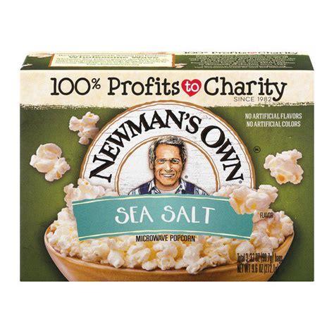 NEWMAN'S OWN 9.6oz POPCORN SEA SALT