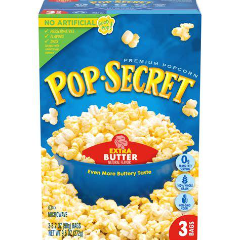 POPSECRET 9.6oz POPCORN EXTRA BUTTER
