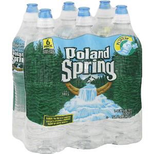 POLAND SPRING 142.2oz SPRING WATER SPORT (6PK)