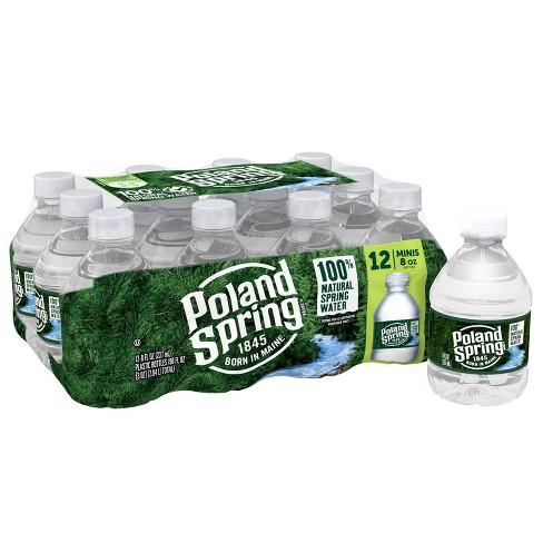 POLAND SPRING 96oz SPRING WATER 8oz (12PK)