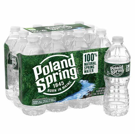 POLAND SPRING 144oz SPRING WATER (12PK) 