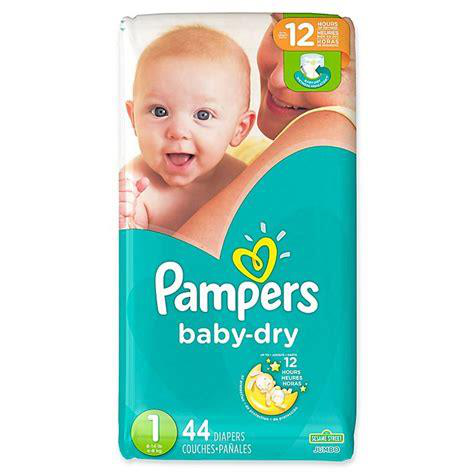 PAMPERS 44ct BABY DRY SZ1 JUMBO