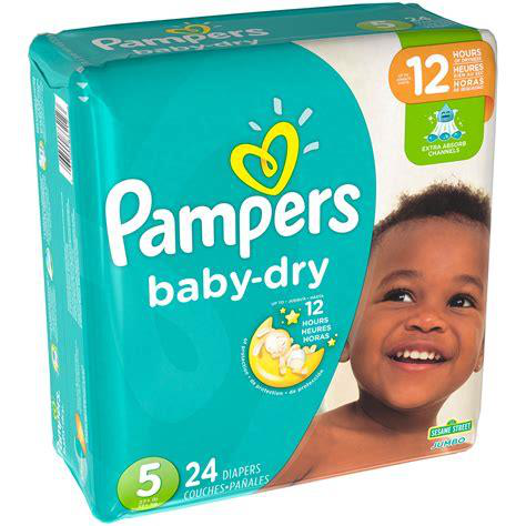 PAMPERS 24ct BABY DRY SZ5 JUMBO