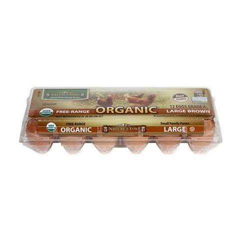 NATURE'S YOKE 12oz LEGACY FREE RANGE LARGE BROWN 6CT