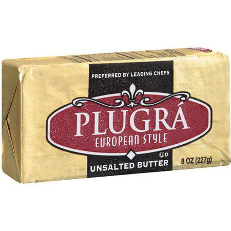 PLUGRA 8oz UNSALTED BUTTER 2 STICKS 