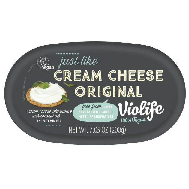 VIOLIFE 7.05oz VEGAN JUST LIKE ORIGINAL CREAM CHEESE
