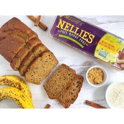 NELLIE'S 24OZ FREE-RANGE GRADE A LARGE BROWN EGGS 