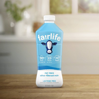 FAIRLIFE 52oz LACTOSE-FREE MILK, SKIM