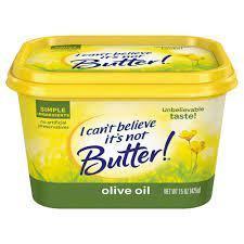 I CAN'T BELIEVE IT'S NOT BUTTER! 15oz SPRD OLIVE OIL
