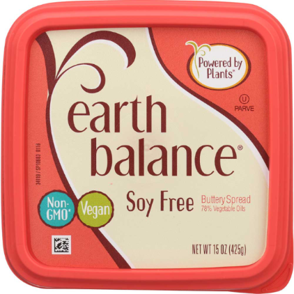 EARTH BALANCE 15oz SOY-FREE NATURAL BUTTERY SPREAD