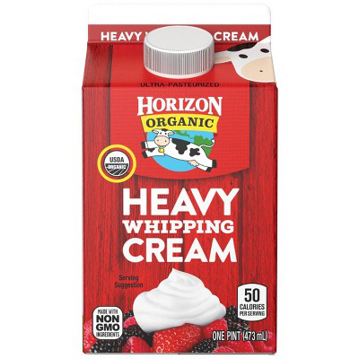 HORIZON 16oz ORGANIC HEAVY WHIPPING CREAM