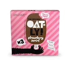 OATLY 9 FLoz STRAWBERRY SWIRL BAR 100% VEGAN