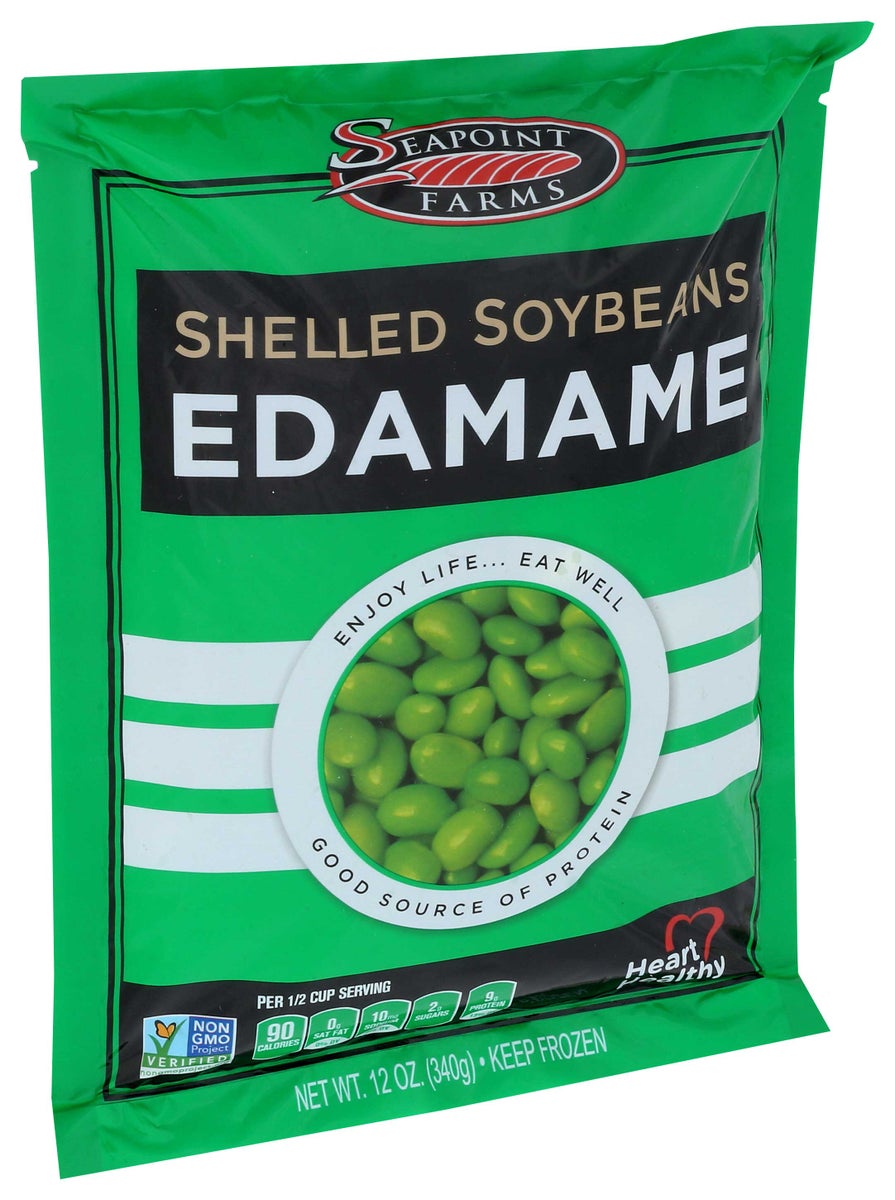 SEAPOINT FARMS 12oz SHELLED SOYBEANS EDAMAME