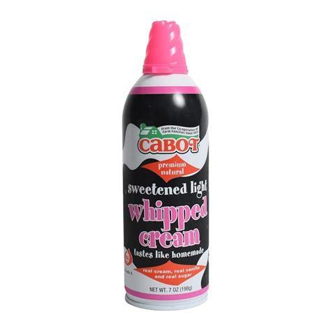 CABOT 7oz WHIPPED CREAM