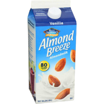 BLUE DIAMOND 64oz ALMOND BREEZE, VANILLA