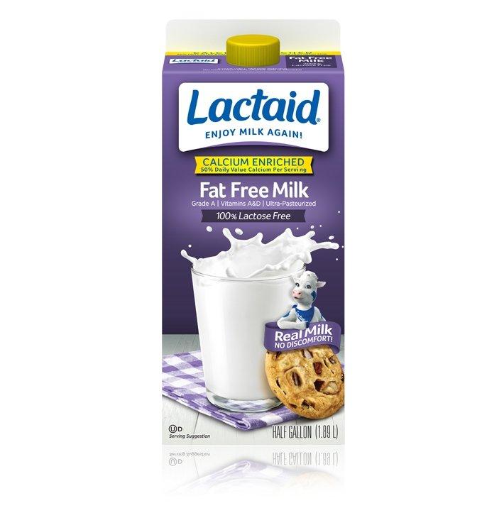 LACTAID 64oz LACTOSE-FREE MILK, FAT FREE