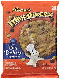 PILLSBURY 16oz REESE'S MINI PIECES PEANUT BUTTER COOKIE DOUGH