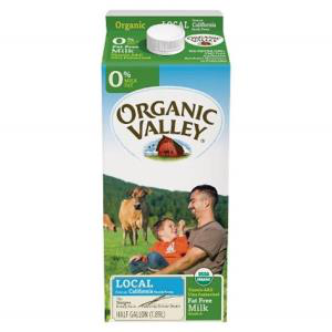 ORGANIC VALLEY 64oz MILK NON FAT