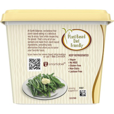 EARTH BALANCE 13oz ORGANIC BUTTERY SPREAD