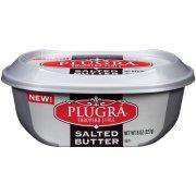 PLUGRA 8oz EUROPEAN-STYLE BUTTER, SALTED
