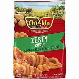 OREIDA 28oz TWIRLS ZESTY