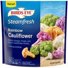BIRDS EYE 9.5oz STEAMFRESH RAINBOW CAULIFLOWER
