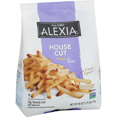 ALEXIA 28oz FROZEN HOUSE CUT FRIES WITH SEA SALT