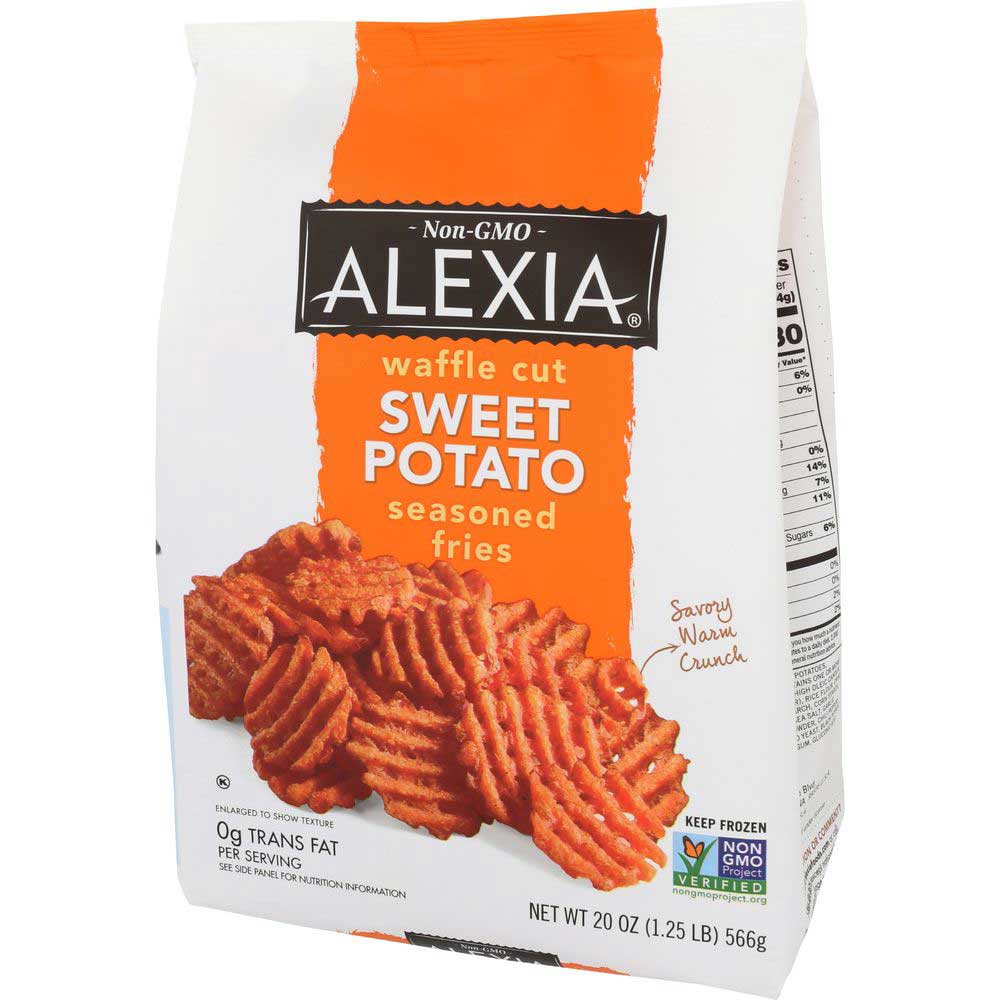ALEXIA 20oz WAFFLE CUT SWEET POTATO SEASONED FRIES