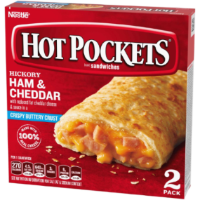 NESTLE HOT POCKETS 9oz HAM AND CHEESE STUFFED SANDWICH