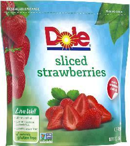 DOLE 14oz SLICED STRAWBERRY