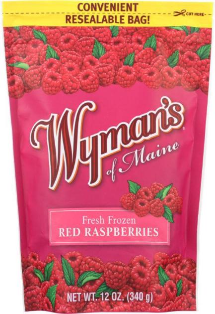 WYMAN'S 12oz RED RASPBERRIES