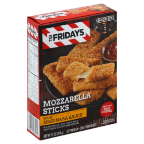 TGI FRIDAYS 11oz MOZZARELLA STICKS WITH MARINARA SAUCE