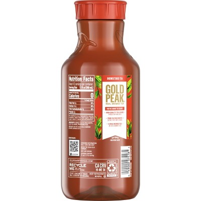 GOLD PEAK 52oz UNSWEETENED ICED BLACK TEA