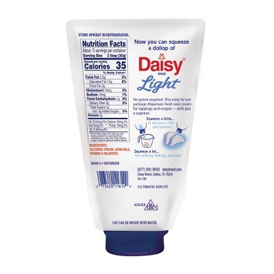 DAISY 14oz LIGHT SOUR CREAM SQUEEZE