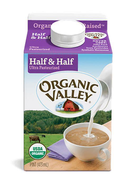 ORGANIC VALLEY 16oz HALF & HALF 