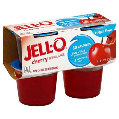 JELLO 12.5oz CHERRY SUGAR FREE