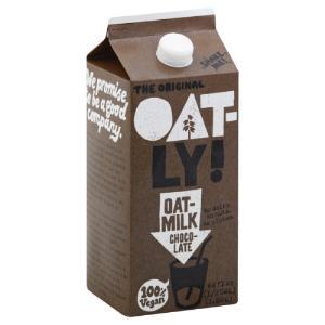 OATLY 64FLOZ 100% VEGAN OAT MILK, CHOCOLATE