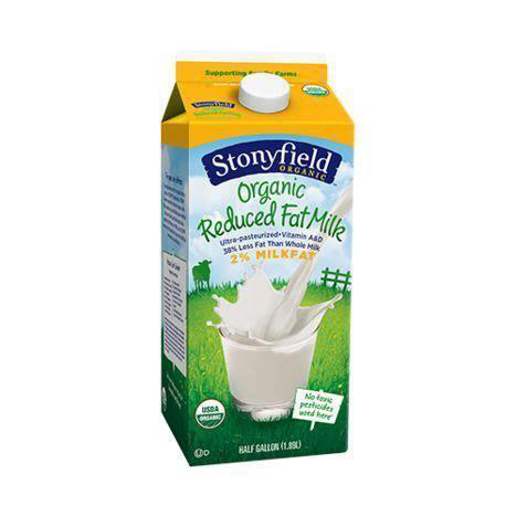 STONYFIELD 64oz ORGANIC MILK 2%