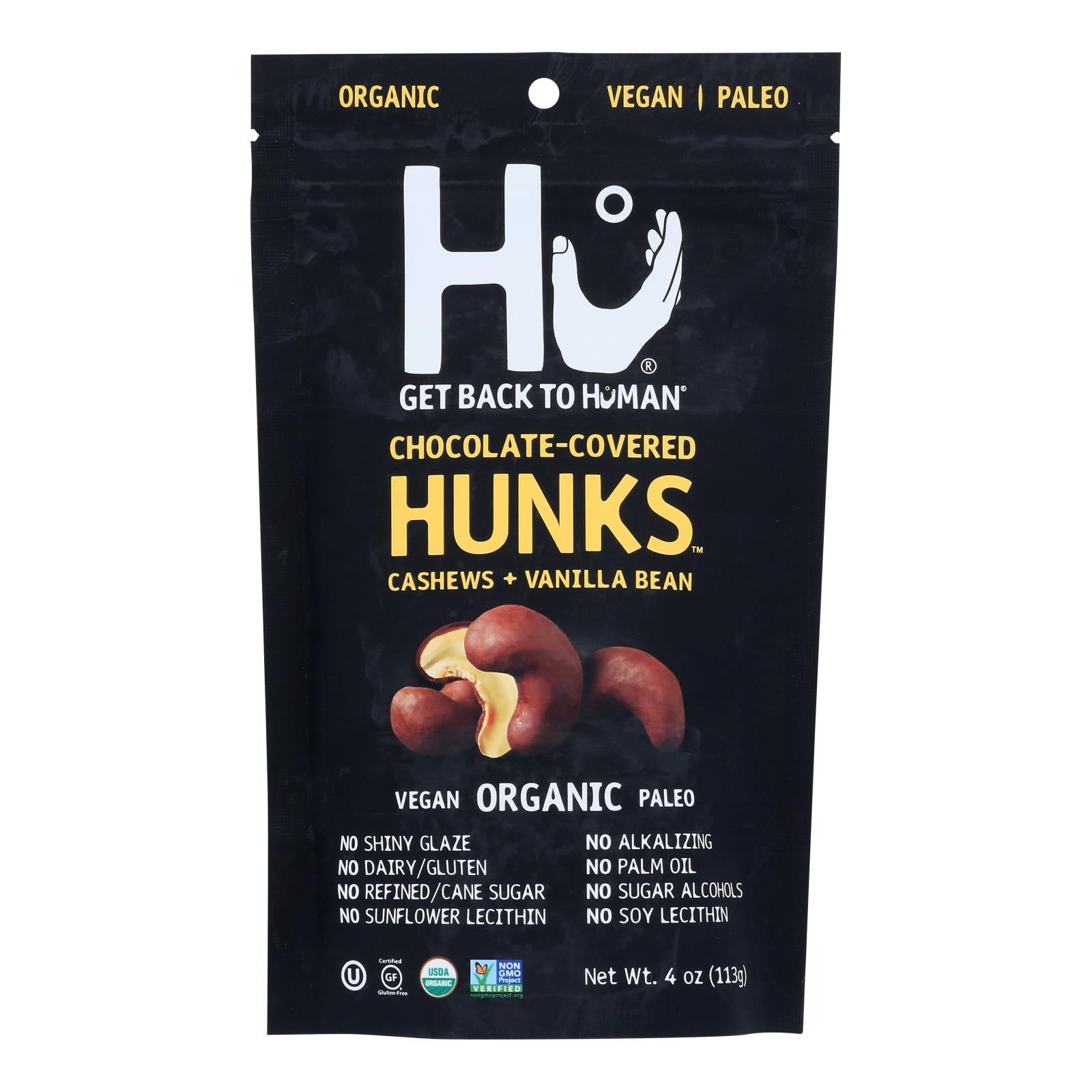 HU KITCHEN - 4oz HUNKS CHOCOLATE COVER CSHW/VANILLA BEAN