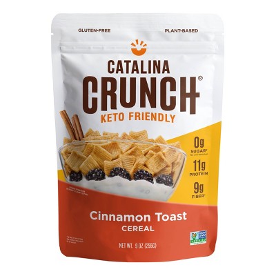 CATALINA CRUNCH 9oz CINNAMON TOAST CEREAL