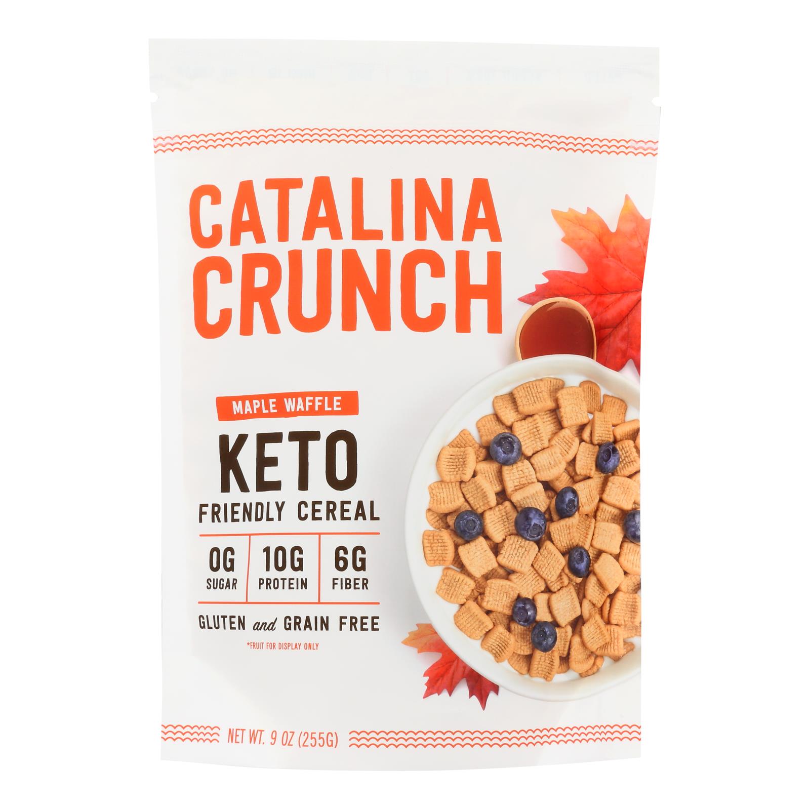 CATALINA CRUNCH CEREAL 9oz MAPLE WAFFLE