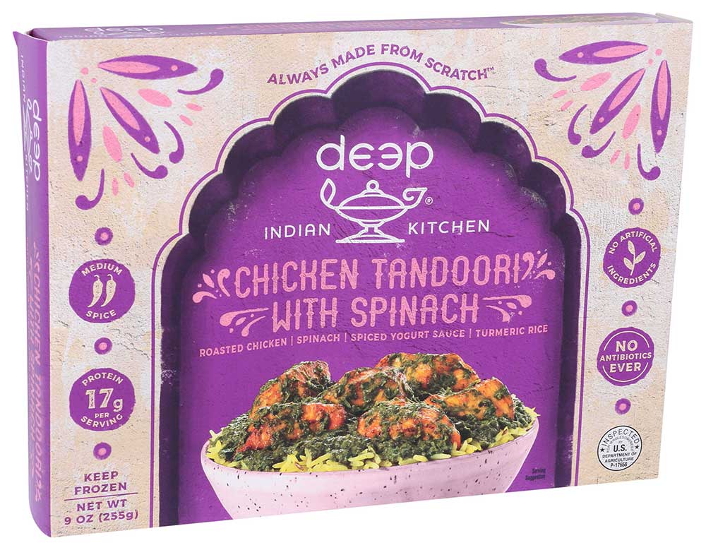 DEEP 90Z SPINACH CHICKEN TIKKA 
