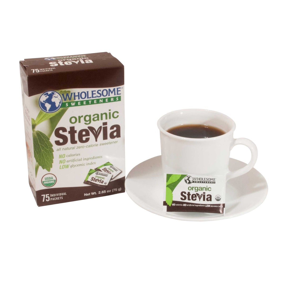 WHOLESOME 2.65OZ SWEETENERS STEVIA ORGANIC 