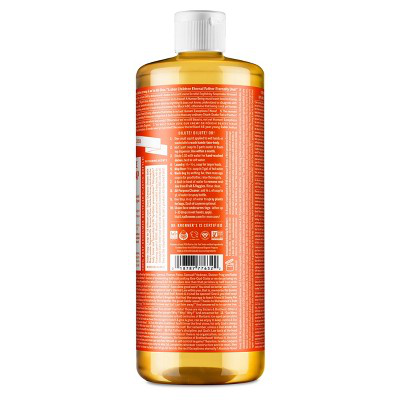 DR BRONNER 32oz HEMP TEA TREE PURE CASTILE SOAP