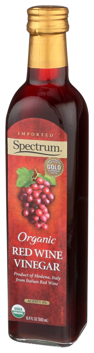 SPECTRUM 16.9FLOZ NATURALS ORGANIC RED WINE VINEGAR