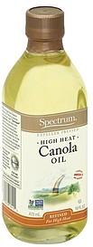 SPECTRUM 16oz CANOLA OIL, REFINED