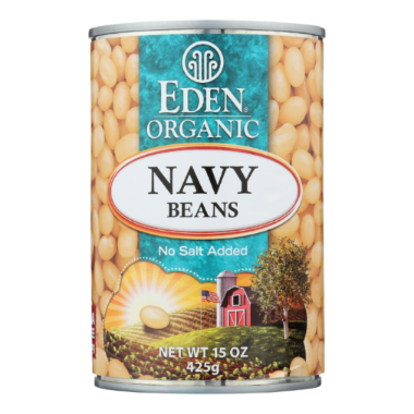 EDEN FOODS 15oz ORG NAVY BEANS