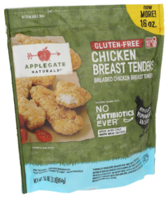 APPLEGATE 16OZ GLUTEN FREE CHICKEN BREAST TENDERS